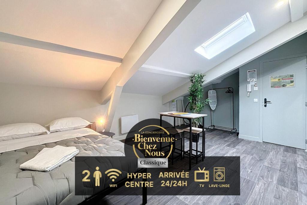 Et opholdsområde på Appartement tout neuf 2 pers N4