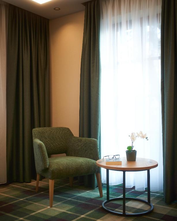 Posezení v ubytování Hotel Restaurant Erber