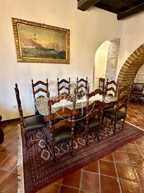 Posezení v ubytování La Torre "UnaNotteaCasaMia"