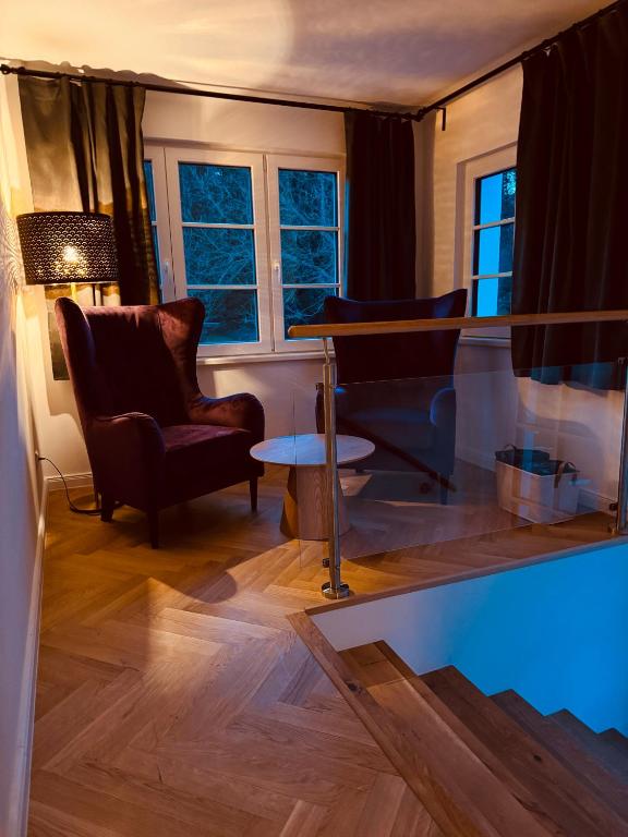 Posezení v ubytování Villa Edelweiss Stuhleck