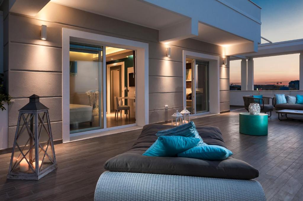 Posezení v ubytování Hotel Ambasciatori