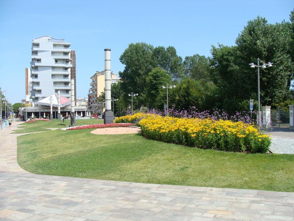 Zahrada ubytování Hotel Sanremo
