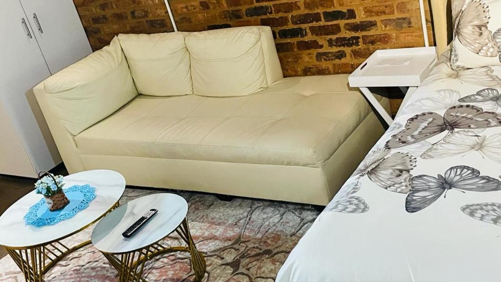 Cama o camas de una habitación en The Beverly by maboneng