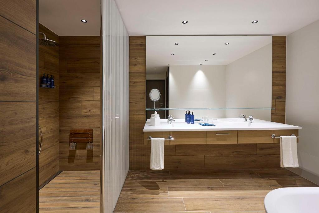 Koupelna v ubytování Radisson Blu Hotel, Bergamo ChorusLife