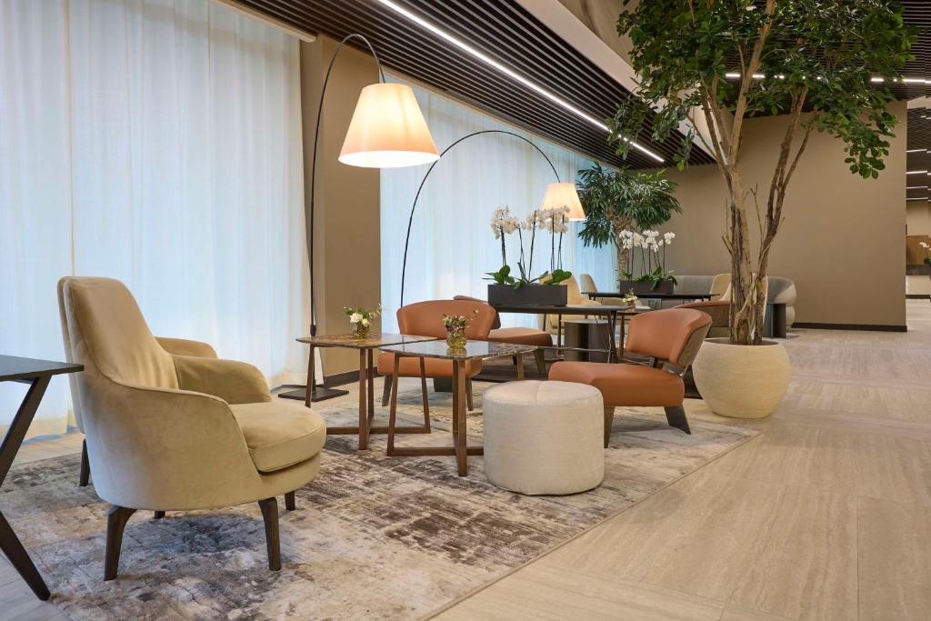 Posezení v ubytování Radisson Blu Hotel, Bergamo ChorusLife