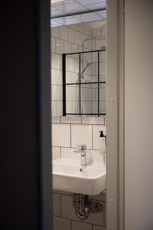 Koupelna v ubytování Hotell Esplanad