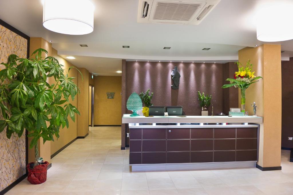 Vstupní hala nebo recepce v ubytování Melqart Hotel