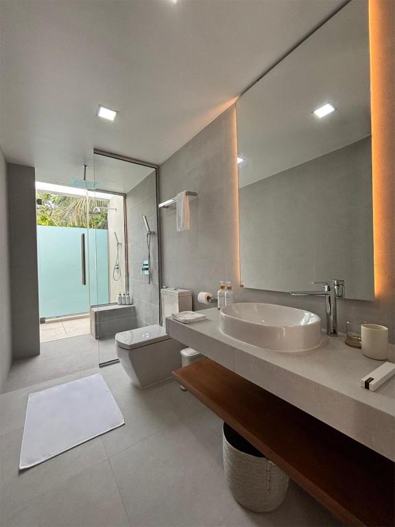 Koupelna v ubytování Kinbi Private Villa - Goidhoo