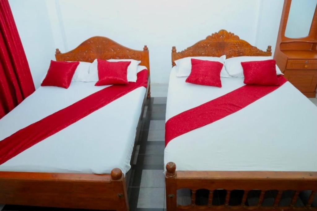 Postel nebo postele na pokoji v ubytování Pearl Rest