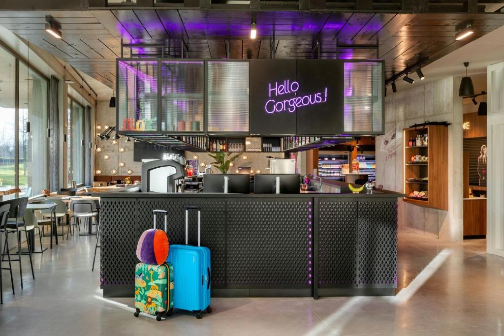 Restaurace v ubytování Moxy Antwerp
