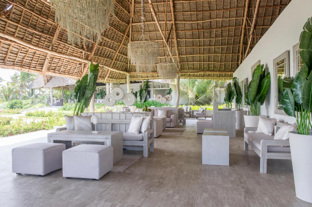 Posezení v ubytování Zawadi Hotel, Zanzibar
