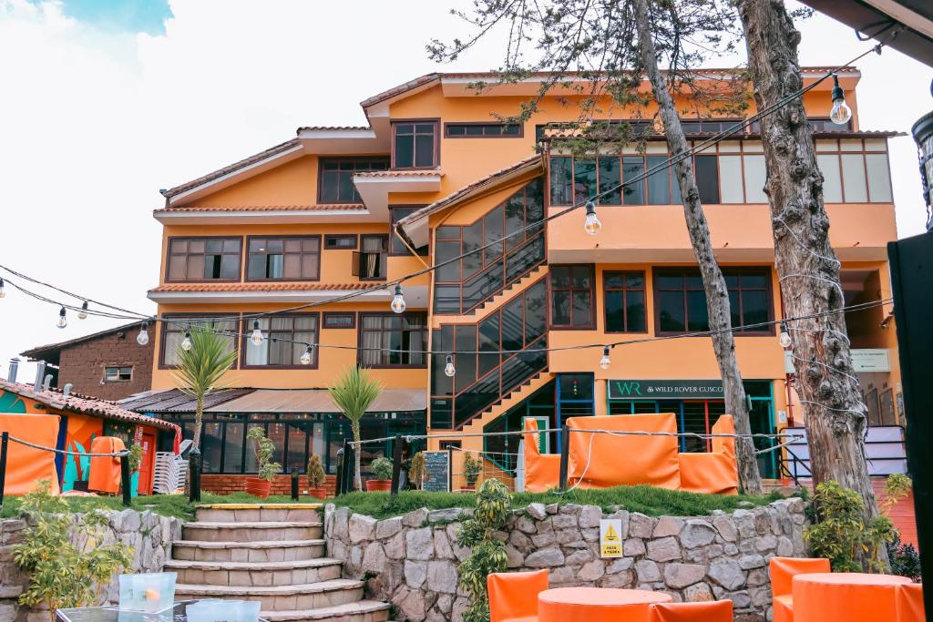 Budova, kde se hostel nachází