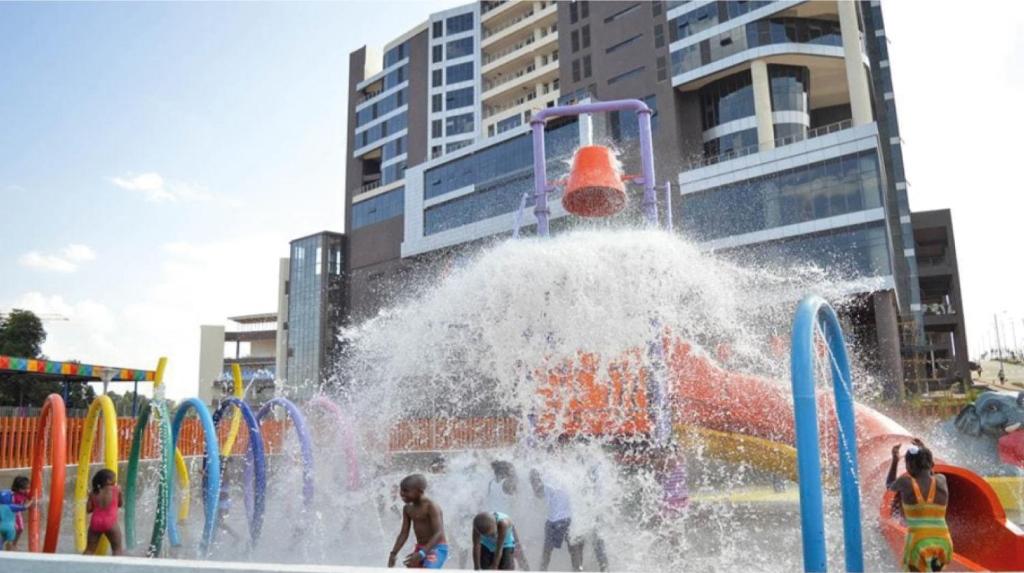 Aquapark v hotelu nebo okolí