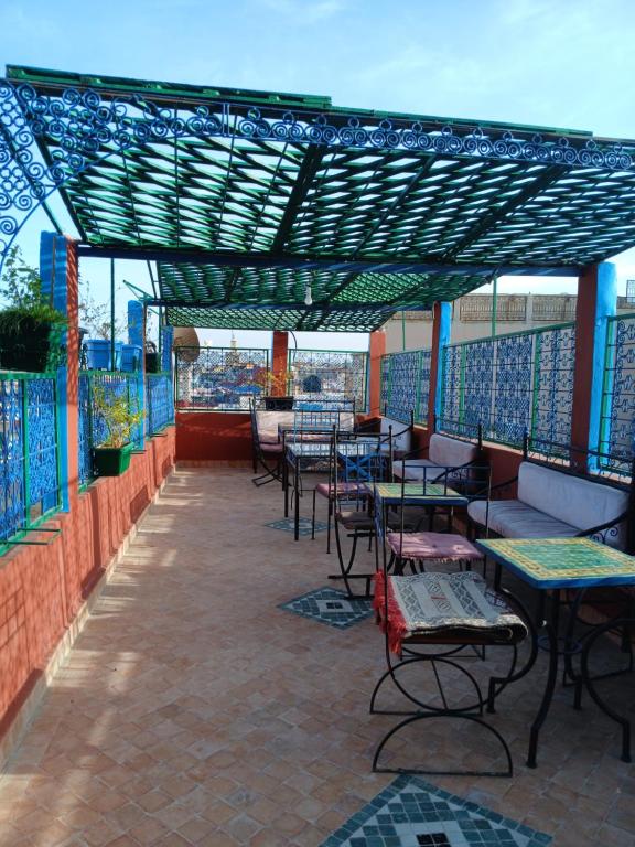 Restaurace v ubytování Riad Idrissi