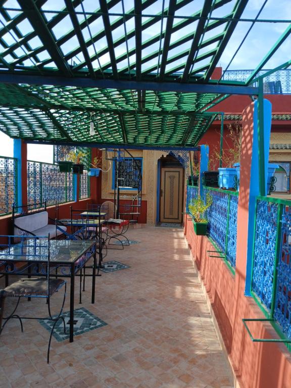 Restaurace v ubytování Riad Idrissi