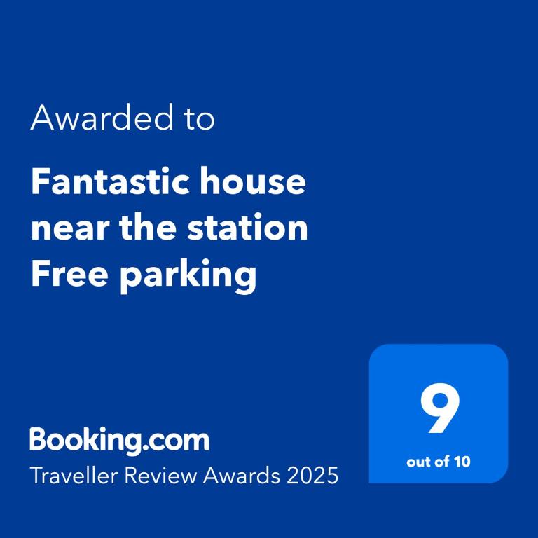 Fantastic house near the station Free parking - One-Bedroom Apartment