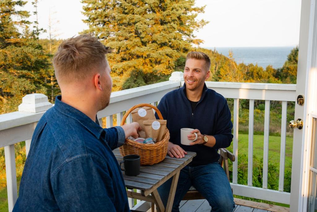 Balkón nebo terasa v ubytování Tides Inn Guest Suites