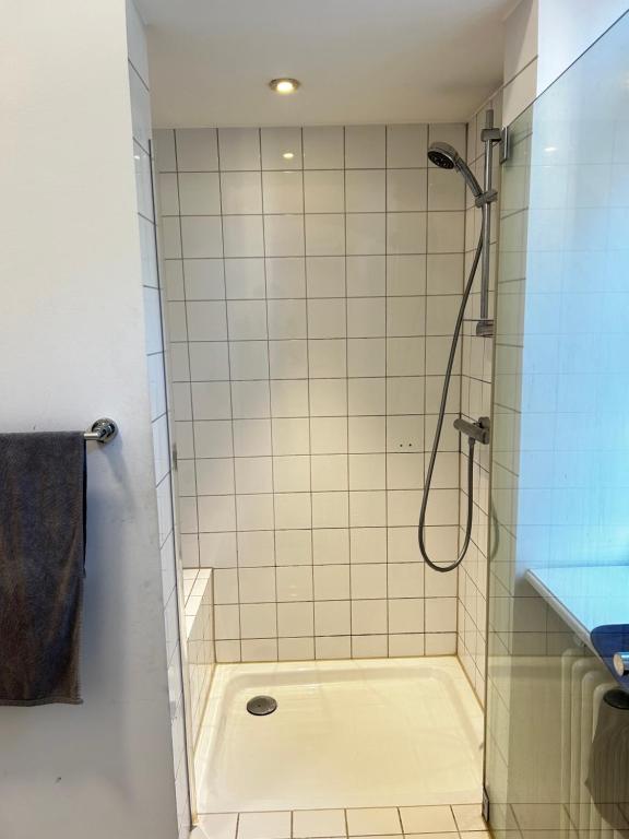 Koupelna v ubytování Quadrate Hostel Mannheim Z6 Denkmalschutz
