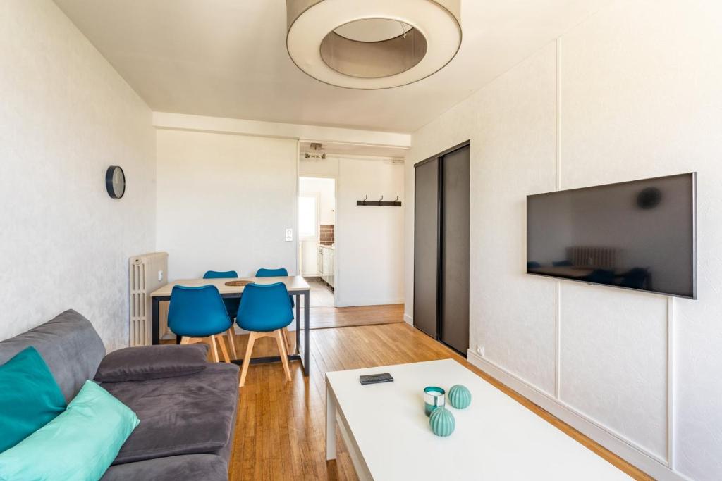 Fotografia z galérie ubytovania L'Horizon appartement 3 chambres moderne - 6 pers v destinácii Rennes