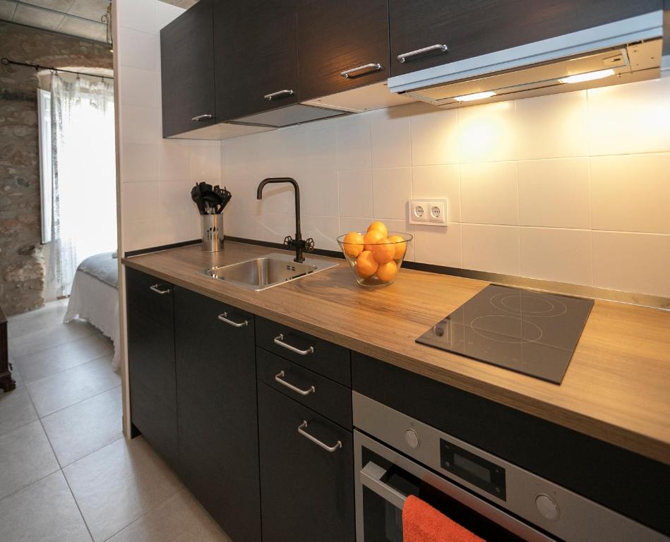 Kuchyňa alebo kuchynka v ubytovaní Holiday home Can Clerc
