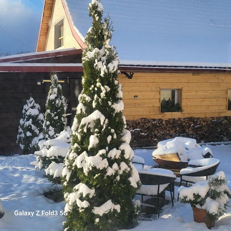Chalet-Beskydy v zimě