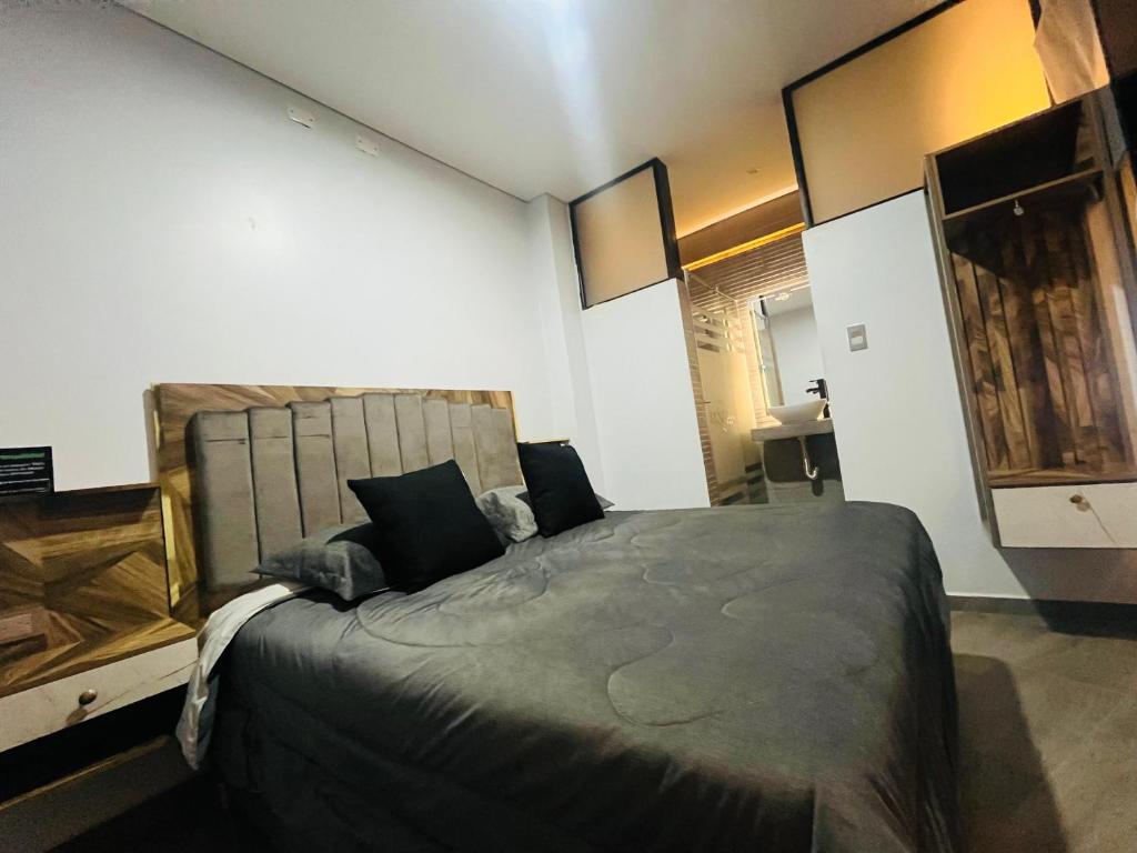 Postel nebo postele na pokoji v ubytování Hotel luxury Z