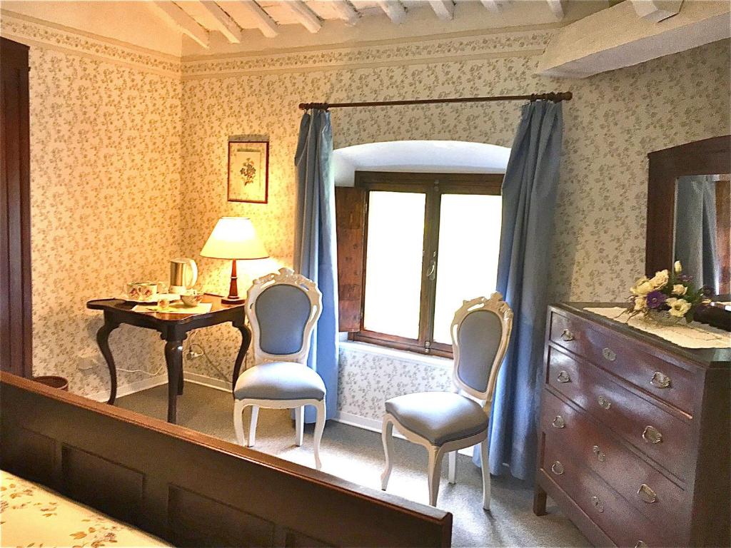 Posezení v ubytování Al Palazzaccio