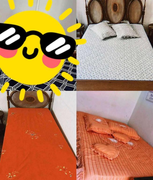 Postel nebo postele na pokoji v ubytování quarto 1