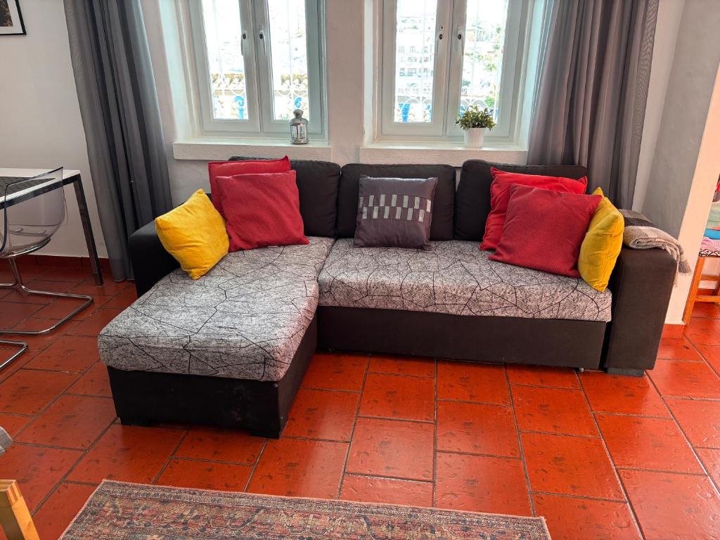 Posezení v ubytování Villa 2BDR with sea view, private pool