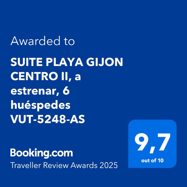 SUITE PLAYA GIJON CENTRO II, a estrenar, 5 huéspedes VUT-5248-AS - 1