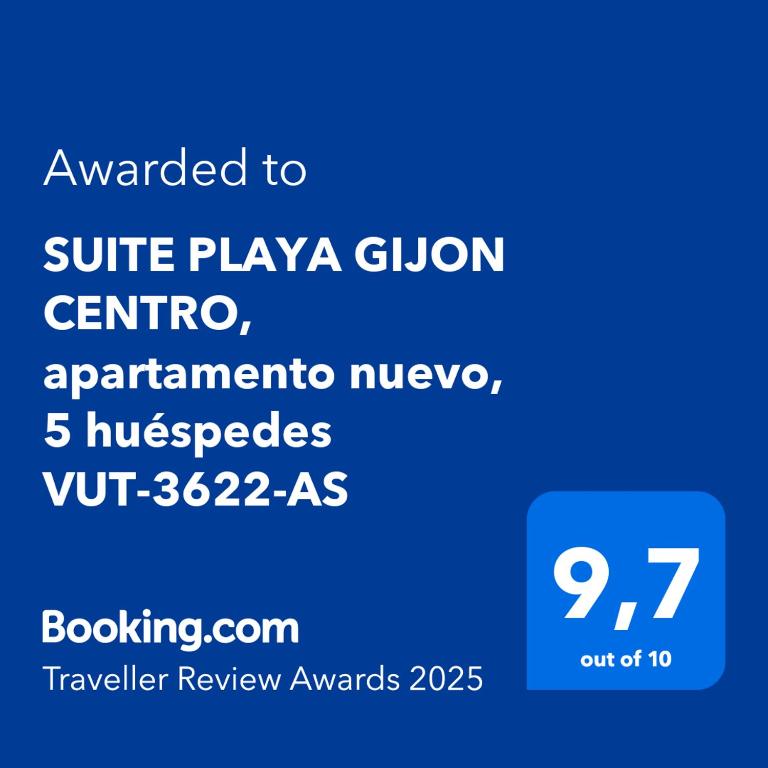 SUITE PLAYA GIJON CENTRO, apartamento nuevo, 5 huéspedes VUT-3622-AS - 1