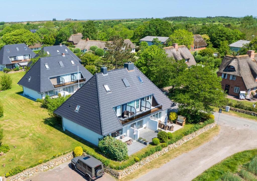 Bygningen som feriehuset ligger i