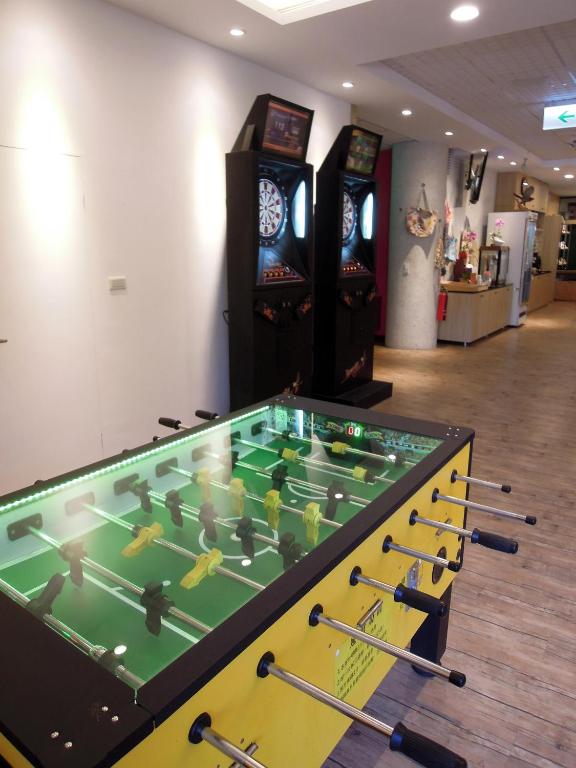Herní místnost v ubytování Ginkgo Hotel