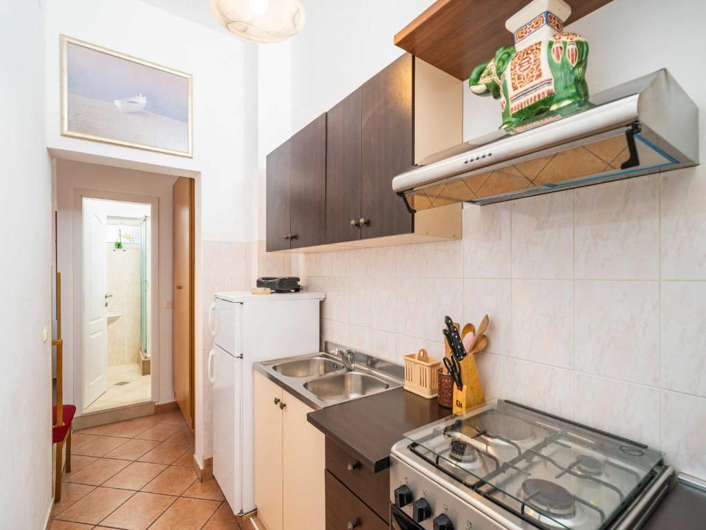 Apartments Senjo - Studio Apartment with Balcony with Sea View Apartman 4