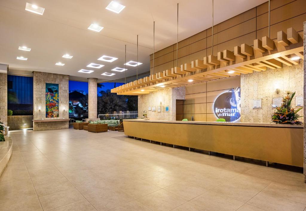 Vstupní hala nebo recepce v ubytování Hotel Irotama del Mar