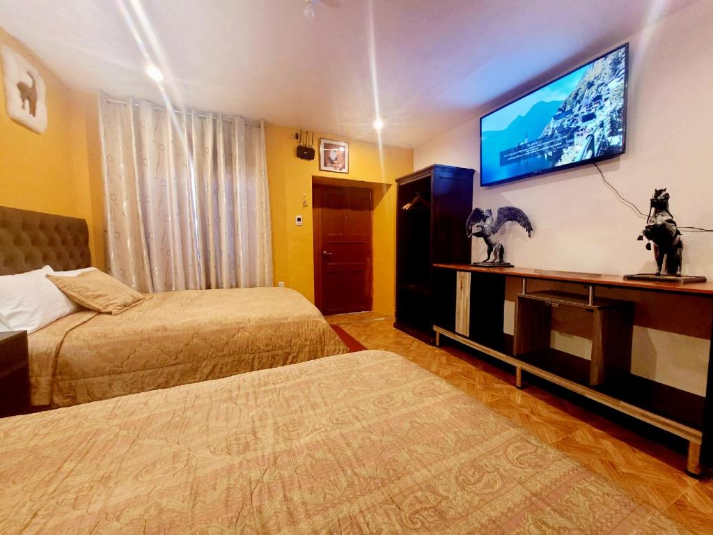 wayra house san blas - Habitación Doble Con Dos Camas Dobles