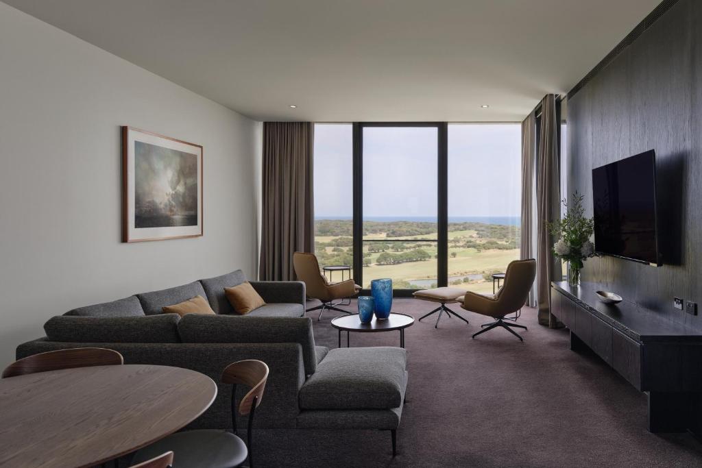 Posezení v ubytování RACV Torquay Resort