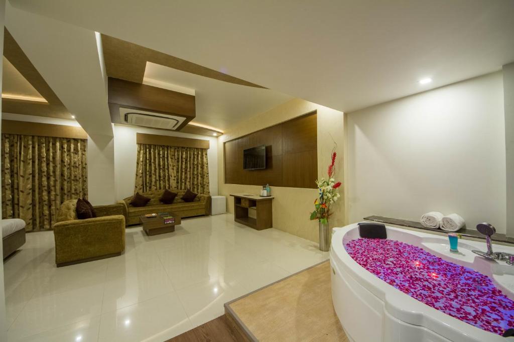 Posezení v ubytování TGV Hotel
