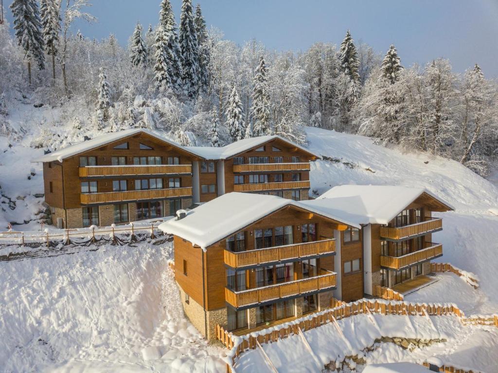 Chalet in Wagrain Near the Flying Mozart v zimě