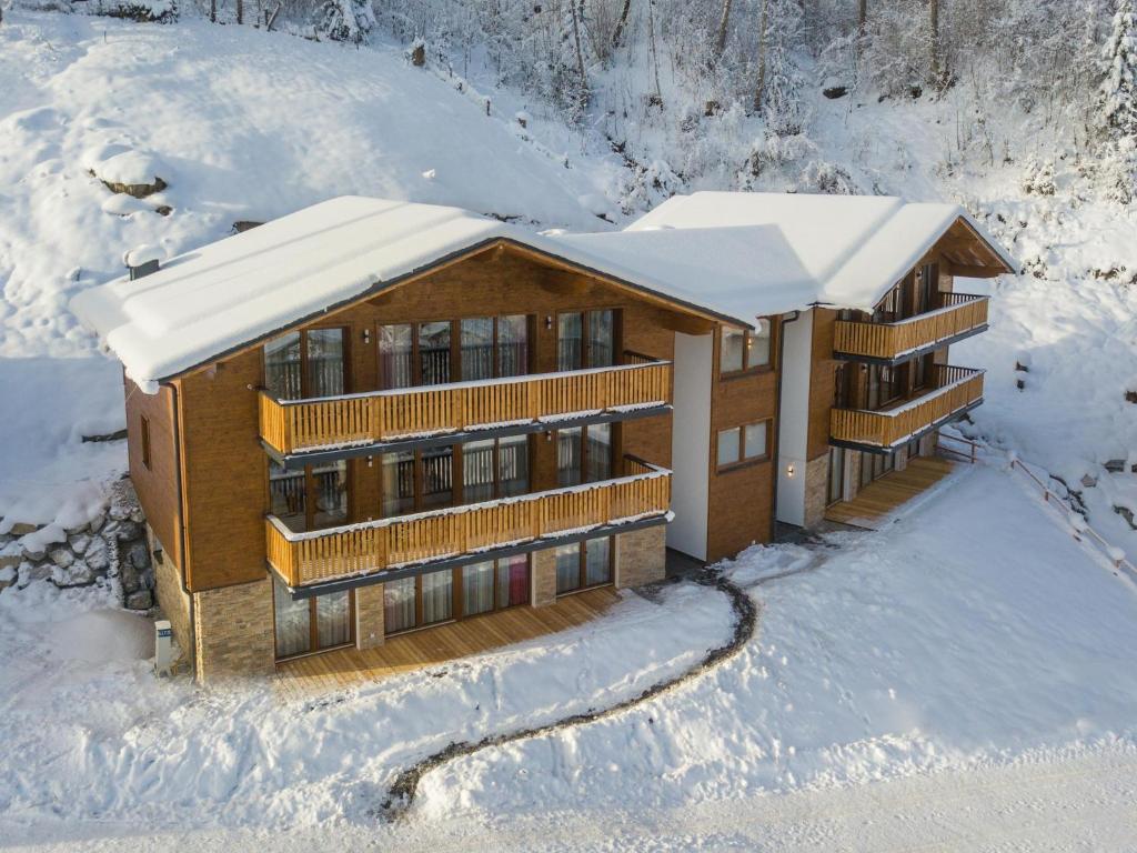 Chalet in Wagrain Near the Flying Mozart v zimě