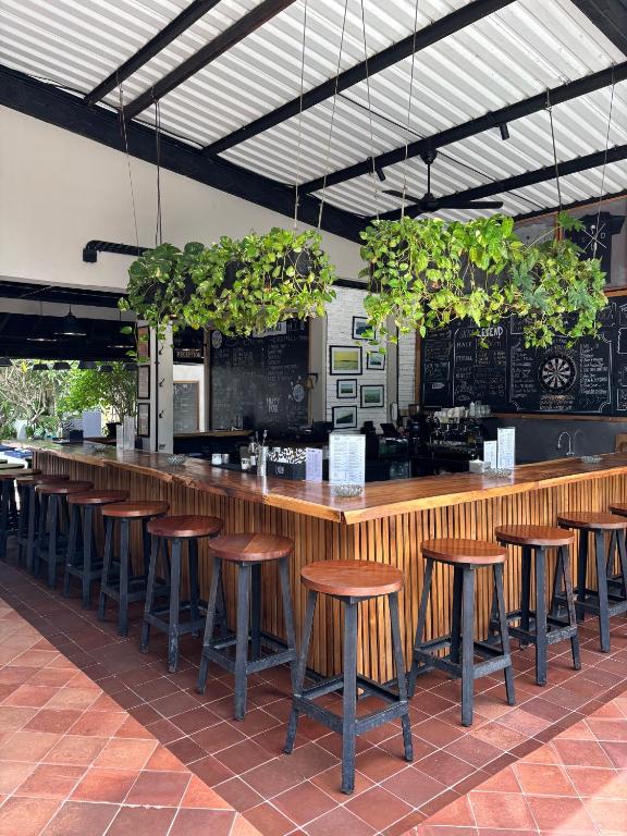 Restaurace v ubytování Lay Day Hostel Canggu