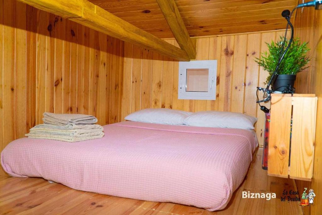 Posteľ alebo postele v izbe v ubytovaní La Casa del Druida