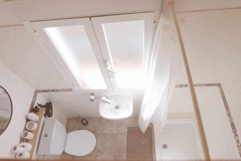 Kúpeľňa v ubytovaní La Casa del Druida