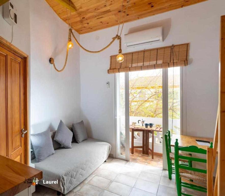 Posteľ alebo postele v izbe v ubytovaní La Casa del Druida