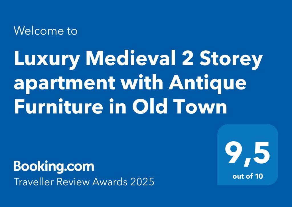 Fotografie z fotogalerie ubytování Luxury Medieval 2 Storey apartment with Antique Furniture in Old Town v Tallinnu