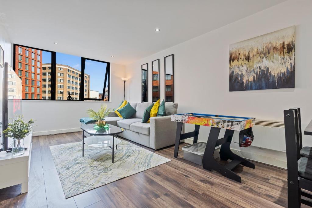 Luxury 2 Bed, Free Wi-Fi and Paid Parking