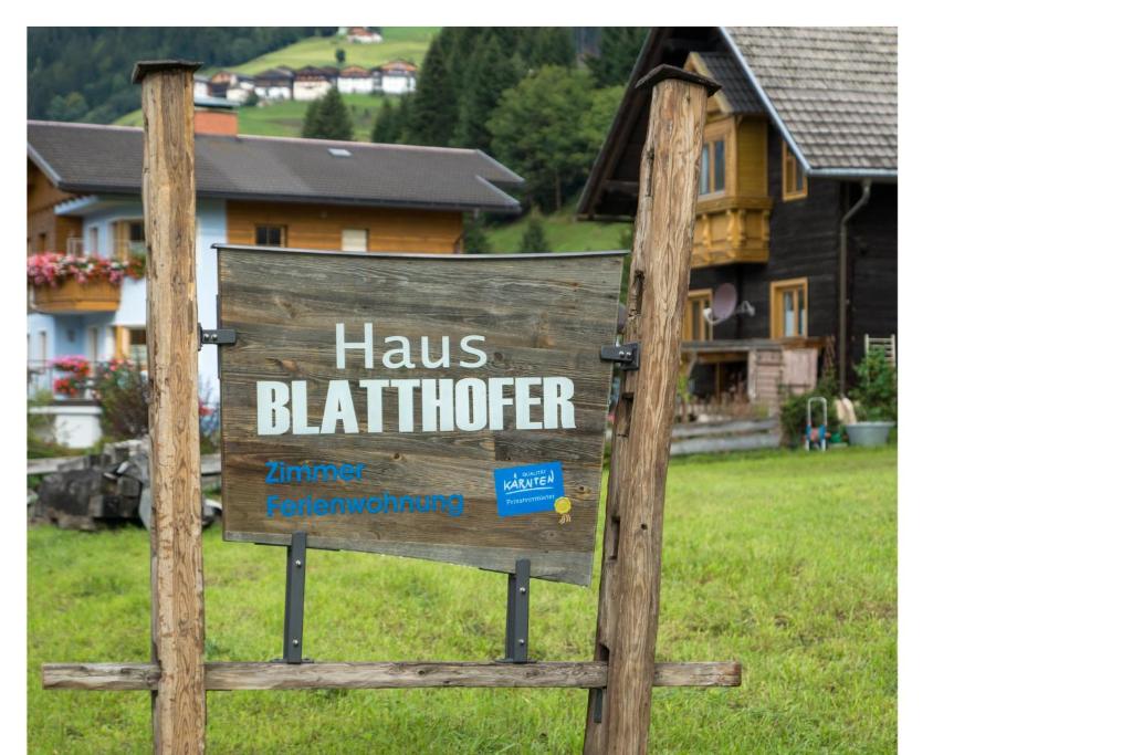 Certifikát, hodnocení, plakát nebo jiný dokument vystavený v ubytování Haus Blatthofer