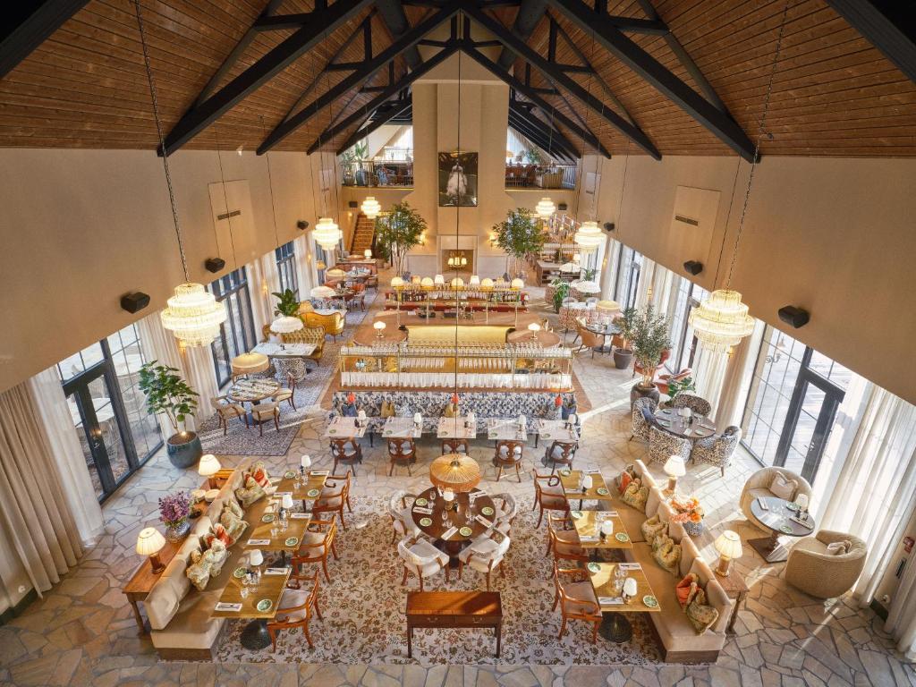 Restoran või mõni muu söögikoht majutusasutuses Maryhill Estate