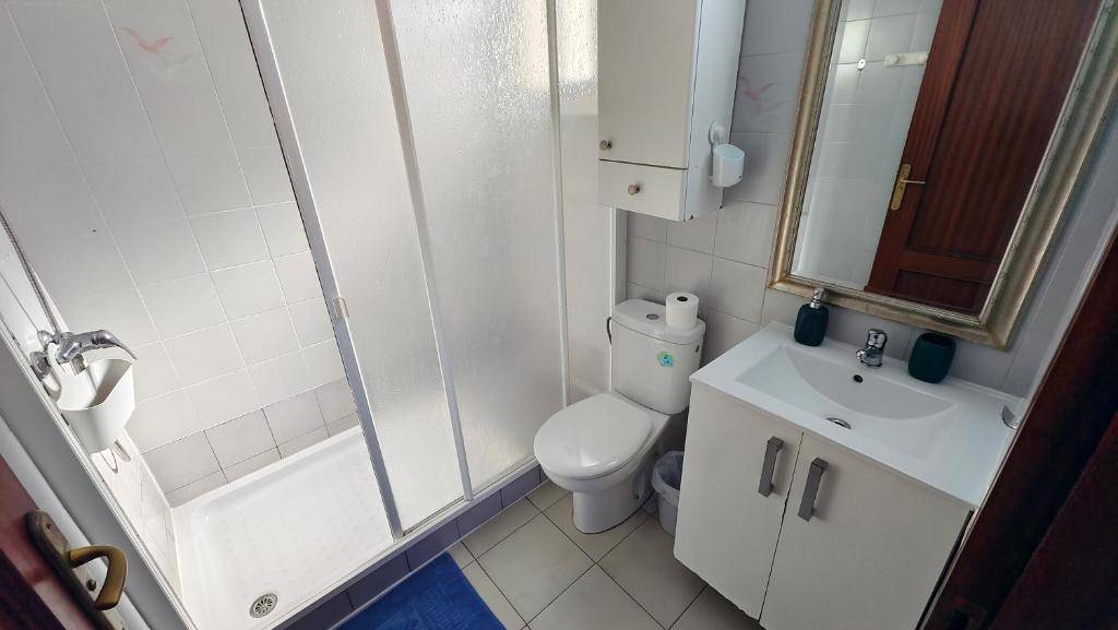 A bathroom at Apartamento Palmeras Del Sur