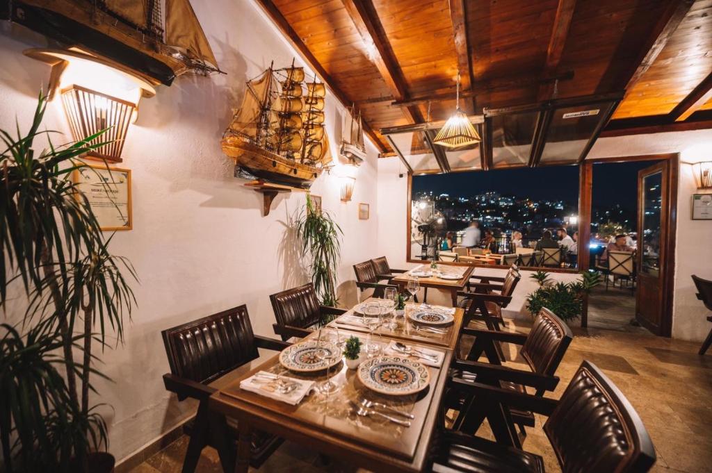Restoran või mõni muu söögikoht majutusasutuses Villa Dulcinea